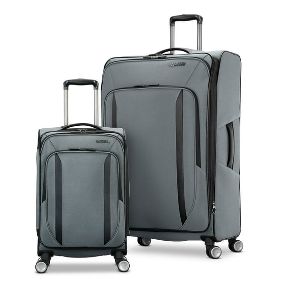 American Tourister Dash XLT 2 piece Softside Spinner Luggage Set - (20/28) Graphite