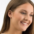 thumbnail image 3 of Blomdahl | Hypoallergenic | Silver Titanium Bezel Crystal Stud Earrings | Best Choice For Sensitive Ears, 3 of 5
