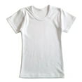 thumbnail image 2 of B-One Kids Boys' Cotton Solid Tee Shirt Undershirt, 2 of 2