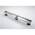 30 Inches Linear Shower Drain, Included Hair Strainer and Leveling Feet