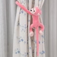 thumbnail image 4 of Muñeco de peluche Kawaii de 60cm con cola de brazo largo, mono, cortinas de felpa, para dormir, apaciguar, juguetes de animales, decoración del coche, regalo del Día de San Valentín, 4 of 5