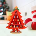 thumbnail image 3 of Decoraciones para árboles de Navidad 3D Ligero con compartimentos Accesorios de exhibición creativa para escritorio Tienda de Navidad Red de cuadrícula grande perfecl Árbol del festival, 3 of 8