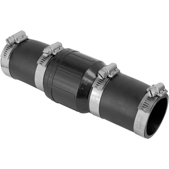 Superior Pump 99522 1-1/2" Rubber Boot Check Valve for Utility Water Pump