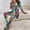 Rainbow Brushstroke, variant on Women's Pajamas Set Milk Silk Long Sleeve Sleepwear Red Christmas Snowflake Lounge Sets 2 Piece