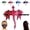 Red, variant on Medieval Dragon Hair Stick – Fantasy Dragon Hair Pin for Thick & Long Hair, Ren Faire, Cosplay & Gothic Viking Hairstyle Accessories for Women & Fantasy Lovers