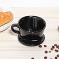 thumbnail image 2 of Gupbes Ceramic Hand Drip Coffee Filter Cup, Coffee Maker Dripper Accessory For Home Coffee Shop (Black), 2 of 8