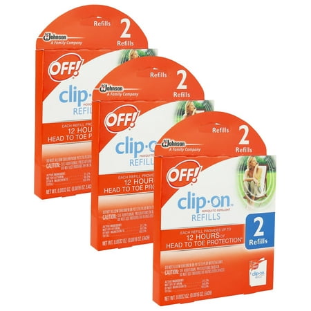 OFF! Mosquito Repellent Fan Refills (6 pack)