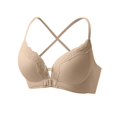 thumbnail image 5 of Rhuody Womens Bras Strapless Bra Wireless Front Closure Push Up Padded Tube Jelly Bra Strapless Bras Classic Undergarment For Office Work And Daily Commute, 5 of 7