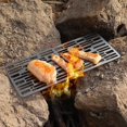 thumbnail image 1 of Red de barbacoa multiusos Rectángulo de malla Bandeja para hornear Placa de barbacoa Parrilla gruesa Parrilla portátil para viajes al aire libre Patio Soledad Red de barbacoa, 1 of 7