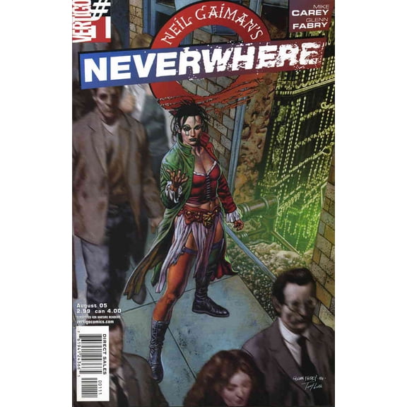 Neverwhere (Neil Gaiman's ) #1 VF ; DC/Vertigo Comic Book
