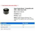 thumbnail image 2 of Upper Engine Mount - Compatible with 2003 - 2006 Volvo XC90 2004 2005, 2 of 2