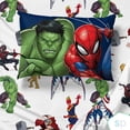 thumbnail image 4 of Avengers Ensemble de Lit Complet 5 Pcs pour Enfants - Couette, Drap Plat, Drap-Housse et 2 Taies d'Oreiller, 4 of 8