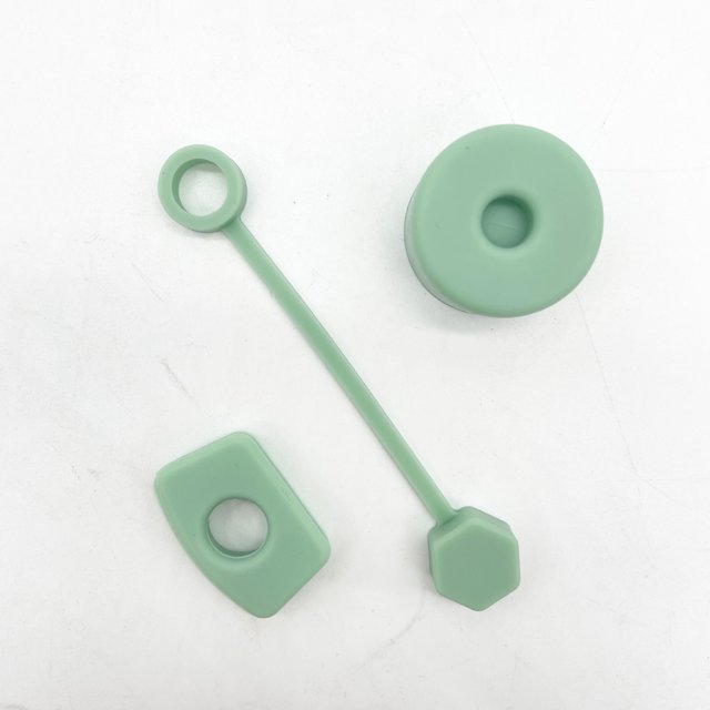Juego de 3 tapones antidesbordamiento de silicona para taza de acompañamiento, accesorios para tapa de pajita y taza térmica, tapón a prueba de fugas para taza
