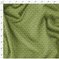 thumbnail image 4 of Soimoi Green Rayon Fabric Shells Ocean Fabric Prints By Yard 56 Inch Wide, 4 of 6
