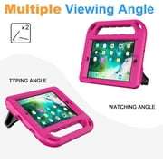 SUPNICE Kids Case for iPad Mini 1 2 3 - Light Weight Shock Proof Handle Stand Cover Case with Built-in Screen Protector for iPad Mini 1 / iPad Mini 2 / iPad Mini 3 - Pink