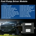 thumbnail image 2 of Unique Bargains No.20759945/601-132 Fuel Pump Driver Module for Chevy Silverado Avalanche Suburban Tahoe for GMC Sierra Yukon Pre-Programmed Fuel Pump Flow Control Module for Cadillac CTS Escalade, 2 of 7