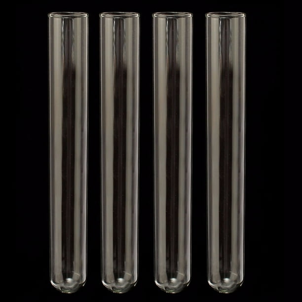 5pcs Glass Pyrex Borosilicate Rimmed Test Blowing Tubes