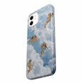 thumbnail image 3 of Tobelint Case for iPhone 11,Renaissance Angels Pattern Case with Side Print,Slim Bumper Full Cover, 3 of 5