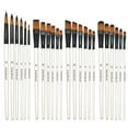 thumbnail image 2 of 6-Piece Paint Brushes Set for Acrylic Oil Watercolor Canvas Wood Paper, 2 of 7