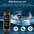 thumbnail image 3 of Rastreador de Fitness con Monitor de Ritmo Cardíaco y Oxígeno en Sangre 24/7 Pantalla Táctil AMOLED de 1.1" 25 Modos Deportivos y Resistencia al Agua IP68 para Hombre y Mujer, 3 of 7