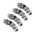 thumbnail image 4 of Cuentas de tubo para rastas elegantes 50 piezas cuentas para barba fáciles de usar mano de obra fina para collar ANGGREK Otros, 4 of 7