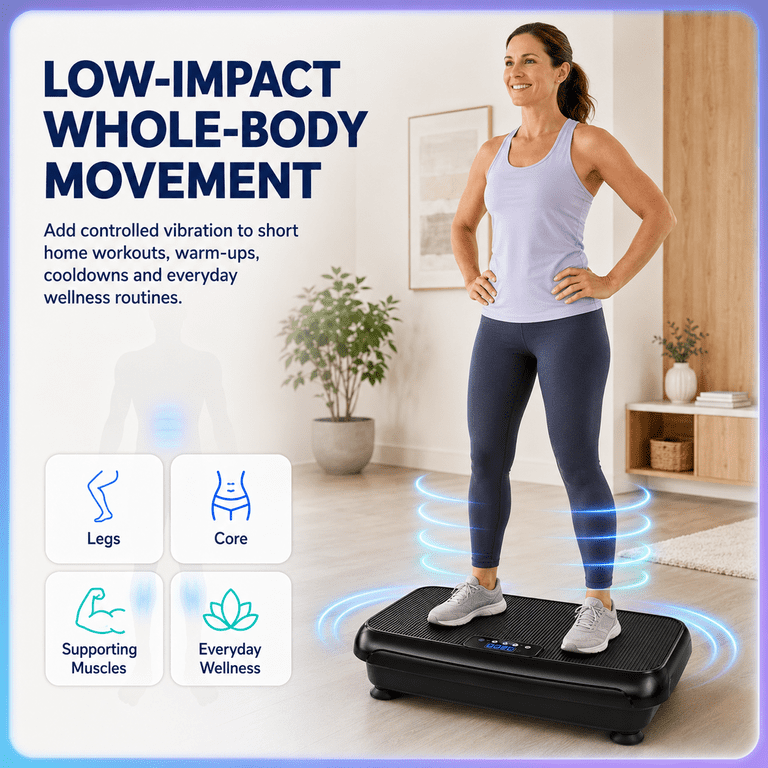 Camkey Vibration Plate Exercise Machine, 99-Speed Whole Body photo 5