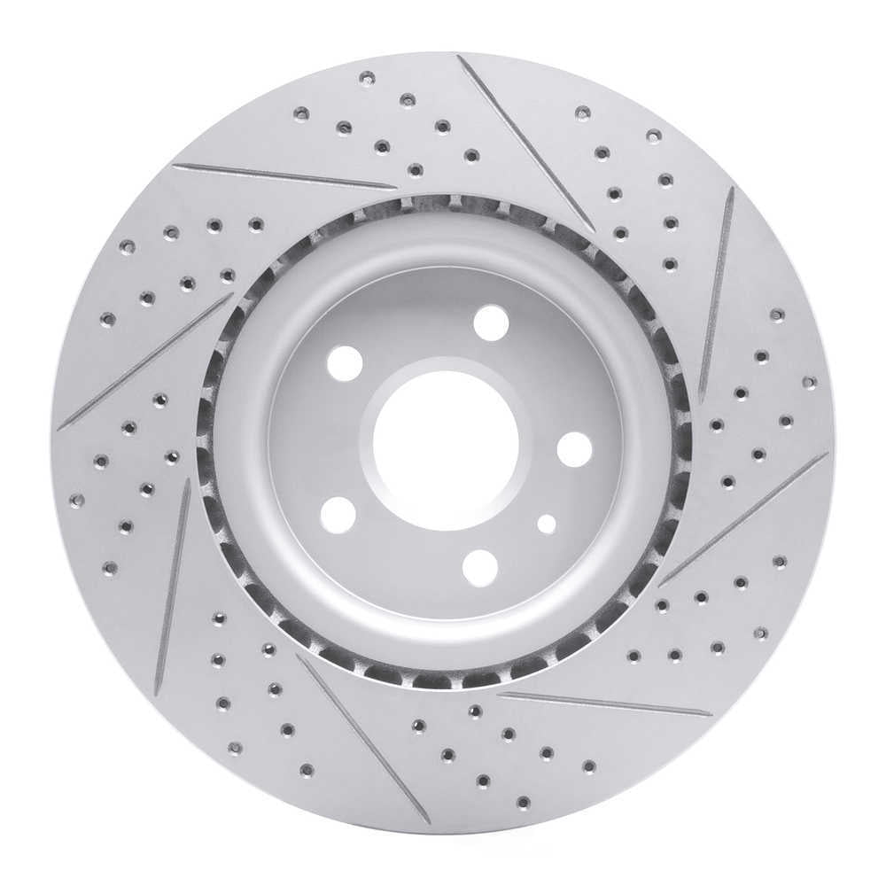 Dynamic Friction Company 830-45017L DFC Geoperformance Rotor - Drilled and Slotted