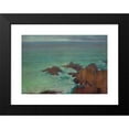 thumbnail image 2 of Władysław Ślewiński 24x18 Black Modern Framed Museum Art Print Titled - Sea in Brittany (1905), 2 of 5