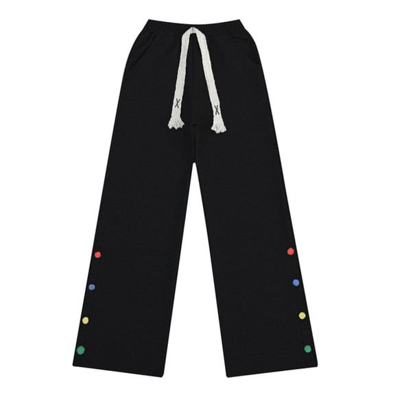 OFTZID Toddler Baby Girls Pants Spring Child Kids' Loose Versatile Casual Sweatpants Trousers for Girl Size 4-5T