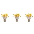 thumbnail image 1 of 120 piezas de flores secas de craspedia, flores secas en forma de bola, ramo de flores secas para arreglos de boda, decoración del hogar, 1 of 5