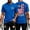 Blue, variant on 4th of July Shirts for Men 2026 Independence Day Short Sleeve Crewneck America Flag Graphic Tees Patriotic Shirt