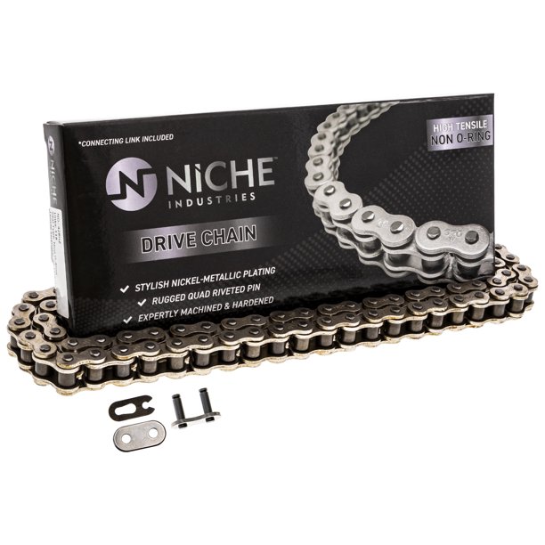 Niche 428 Drive Chain 134 Links Non ORing with Master Link Motorcycle