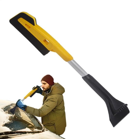 Snow Brush for Car Scraper, Ice Scraper and Brush for Car, Scratch-Free Snow Brush Not Scalable