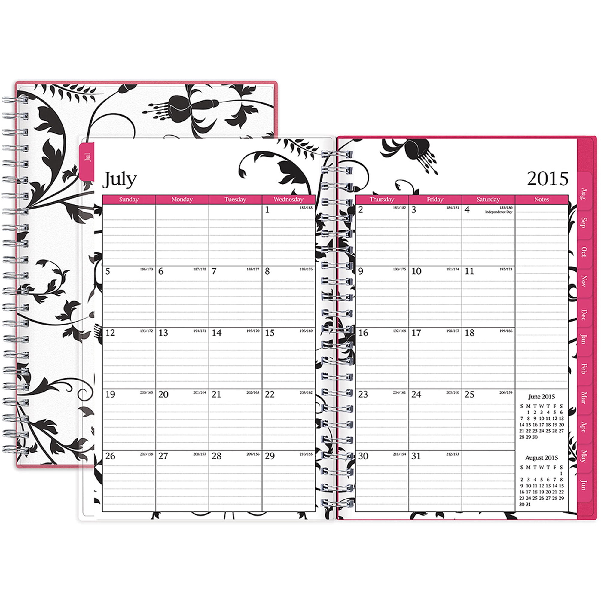 Blue Sky Create Your Own Weekly Monthly Planner Medium Walmart