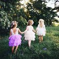 thumbnail image 5 of Toddler Girls Tutu Dress Lace top Backless A-line Tulle Flower Girl Dress, 5 of 5