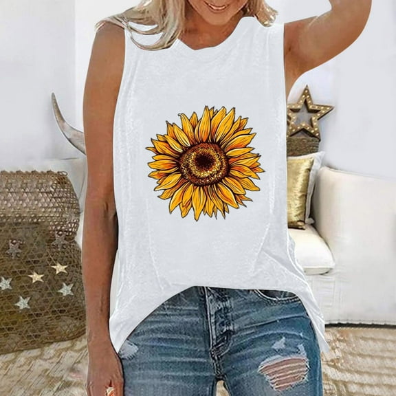 Aayomet Women Tops Women's Studio Relaxed-Fit Racerback Tank,White XL