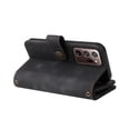 thumbnail image 4 of Dteck Crossbody Wallet Case for Samsung Galaxy Note20 Ultra, Premium PU Leather Handbag Zipper Pocket with Wrist Strap Lanyard Folio Flip Case for Galaxy Note20 Ultra,Black, 4 of 7