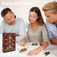 thumbnail image 7 of Strucwood DIY Book Nook Kit  Bell's Mystery 3D Wooden Puzzle with LED Lights Dollhouse Miniature Bookend  Crafts Hobbies Gifts for Adults (SQ-42), 7 of 7