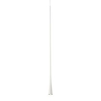 PD15832-WH-Kuzco Lighting-Taper - 7W LED Pendant-31.5 Inches Tall and 1.25 Inches Wide-White Finish