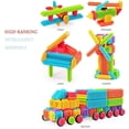 thumbnail image 4 of Bristle Blocks – The Official Bristle Blocks – 90 Piece – STEM Creativity Building Toys Dexterity Fine Motricity – Bpa Free 2 Years +, 4 of 6