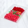 thumbnail image 3 of Smarty 9" x 13" Clear Rectangular Groove Rim Plastic Serving Trays 24ct, 3 of 4
