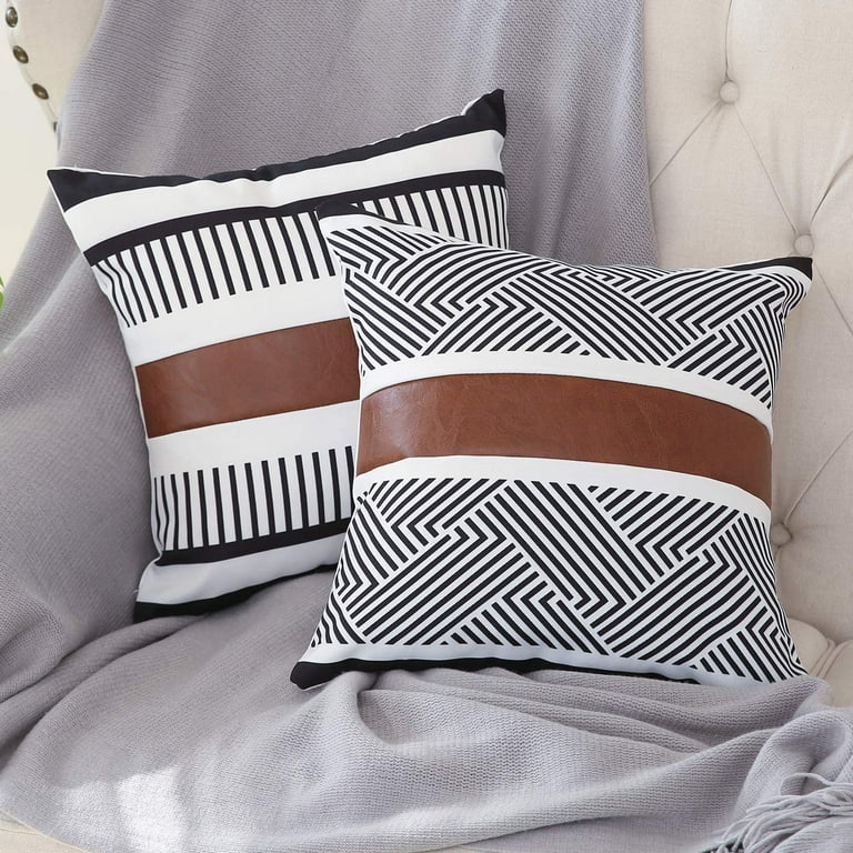 Square 100 percent Cotton Pillow Cover & Insert (2 pck) 18x18