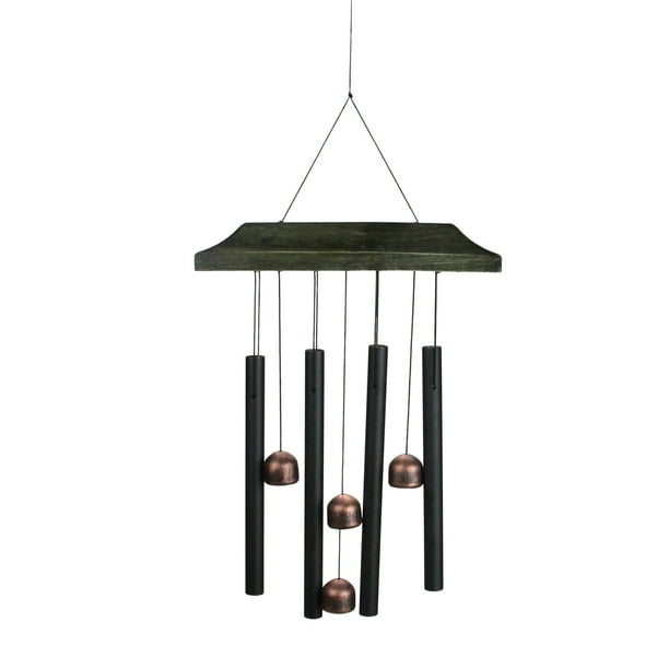 21" Horizontal Four Chime Metal Hanging Outdoor Wind Chime Walmart