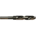 thumbnail image 2 of 3/4" Drill, 1/2" Shank Diam, 135° Point, High Speed Steel Silver & Deming Reduced Shank Drill Bit, 2 of 2