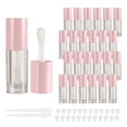thumbnail image 1 of Tubos vacíos para brillo de labios COSIDEA, 6 ml, con varilla, 14 unidades, rosas, 1 of 9