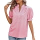 thumbnail image 1 of Usted Es Más Que una Camisa de Puntuación de Prueba, Cuello en V de Manga Corta Suelta, Camisa para Mujeres, 1 of 5