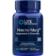 Neuro-Mag Magnesium L-Threonate, 90 vegetarian capsules