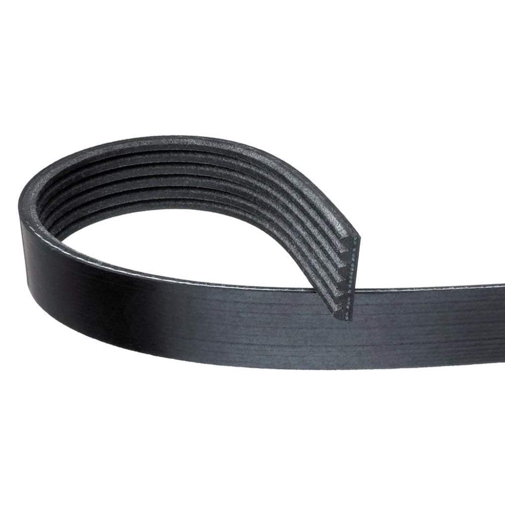 KarParts360 For Mercury Milan 2010 2011 Standard Serpentine Belt | Black | 6 Rib | 0.81 Inches Top Width | 86.77 Inches Effective Length | 87.36 Inches Outside Circumference | For 88932769