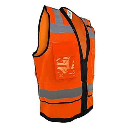 

SU300G Surveyors Class 2 Green Reflective Vest with Tablet Pockets | Meets ANSI/ISEA Standards