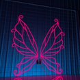 thumbnail image 2 of Handmadetneonsign Custom Butterfly Neon Sign, Butterfly Wings LED Light, Fairy Wings Neon Light, 2 of 5